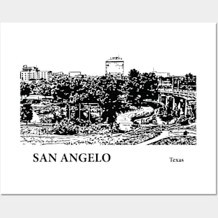 San Angelo Texas Posters and Art